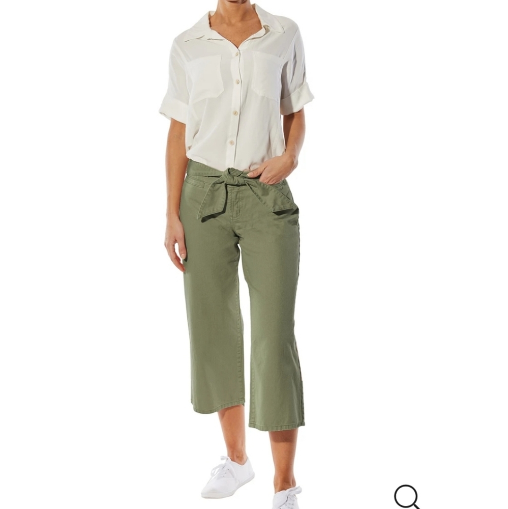 Mid Rise Cropped Jeans Sz 30 - Picture 1 of 2